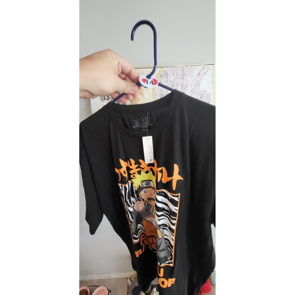 Naruto Shippuden Anime Graphic T-Shirt Mens 2XL New Character Tee #15